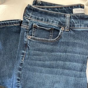 Chico’s Platinum Jeans Size 1 EUC